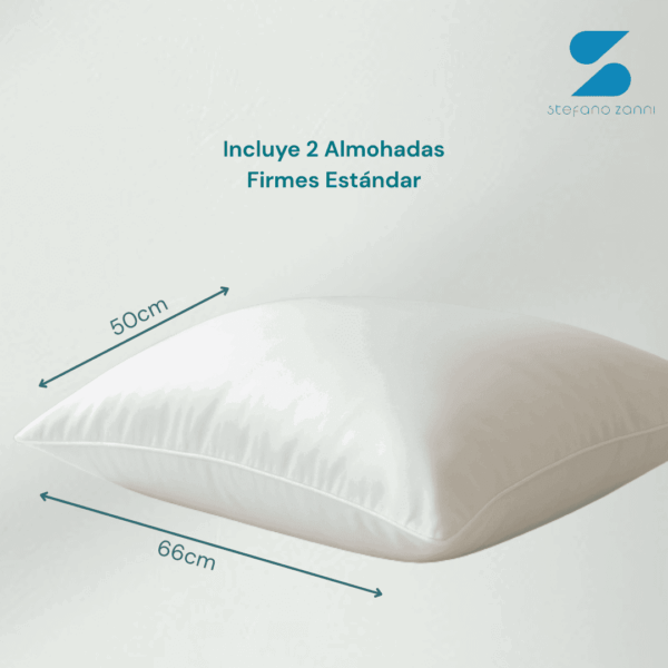 4 2 Pack Almohada Algodón Sintético