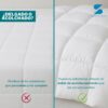 14 Edredón Acolchado Reversible Suave, Algodón Nube®