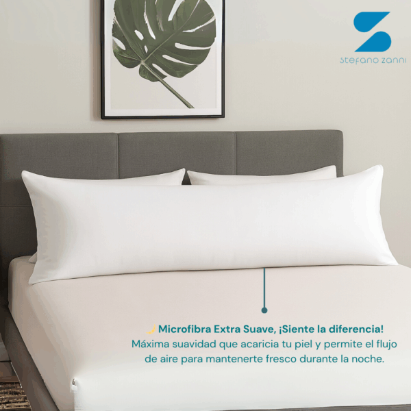 Almohada Corporal + Funda de regalo (127x50 cm)