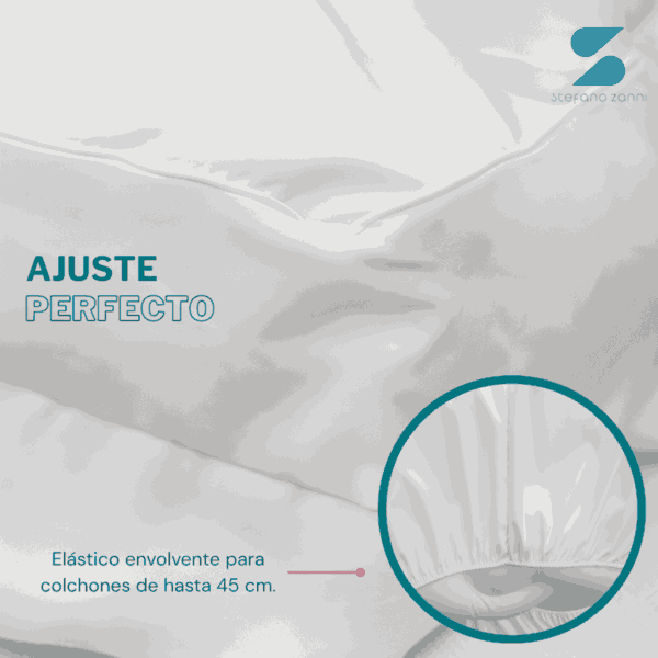 Cubre Colchón Tipo Colchoneta Extra Confort 100% algodón + fundas de almohada de regalo