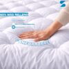 Cubre Colchón Extra Confort 7 cm Reales + Almohadas De Regalo