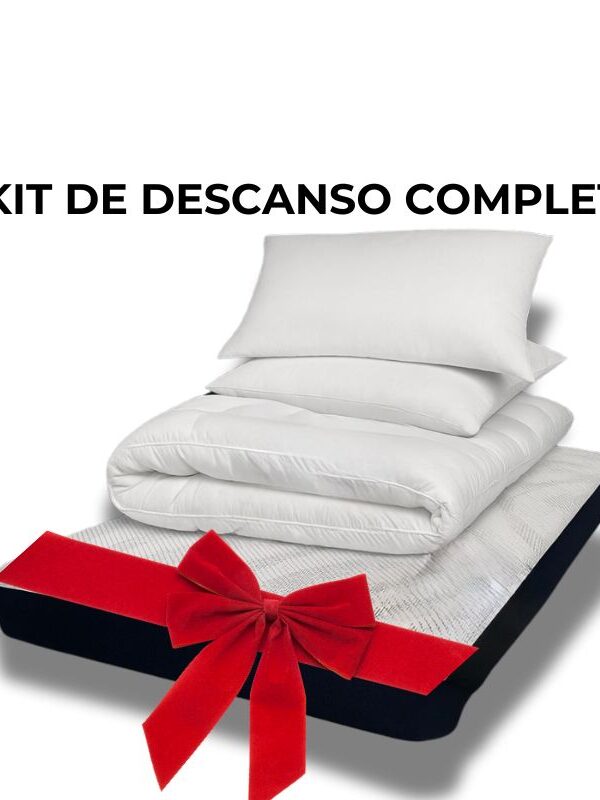 Kit descanso total: Colchoneta + 2 Almohadas + Colchón ¡GRATIS!