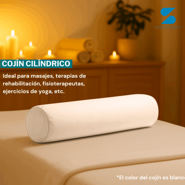 Cojín para cama de masajes + funda de regalo