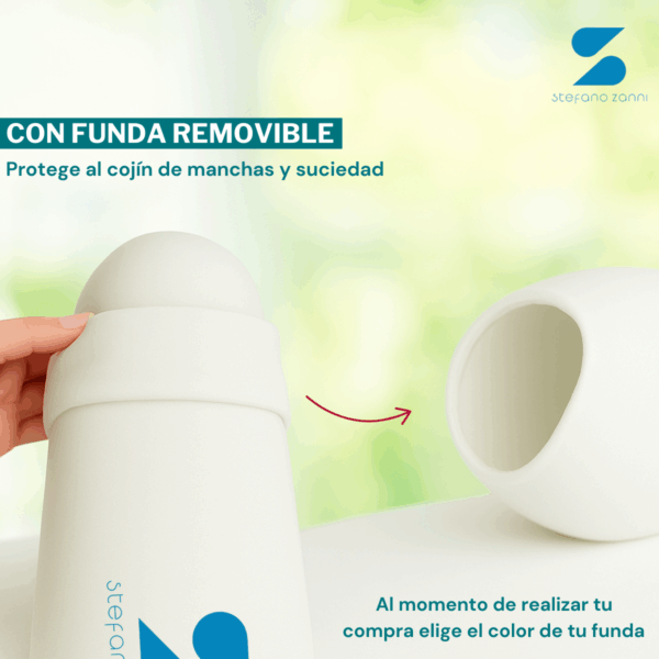 Cojín para cama de masajes + funda de regalo