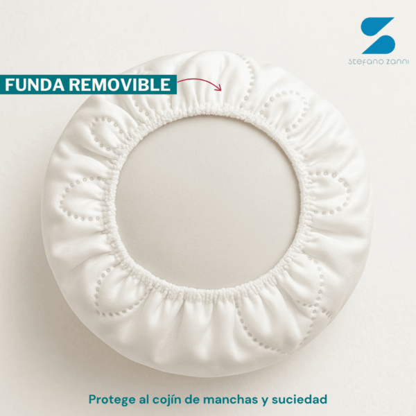 Cojín para cama de masajes + funda de regalo