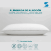 Almohada MEDIA 100% algodón | Confort premium