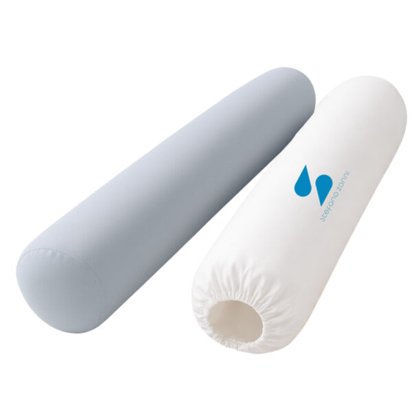 Cojín rodillo para cama de masajes cilíndrico