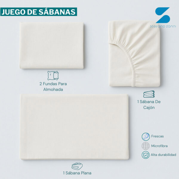 COMBO CAMA 4 PIEZAS