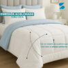 Edredón Acolchado Reversible Suave, Algodón Nube®
