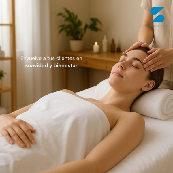 Set De Sábanas Planas Reutilizable Para Cama De Masaje 3,5 o 10 pzs