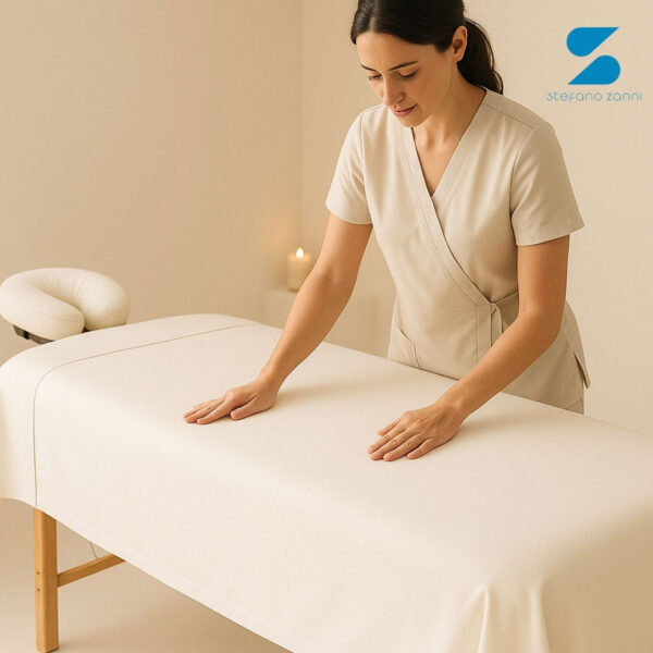 Set De Sábanas Planas Reutilizable Para Cama De Masaje 3,5 o 10 pzs