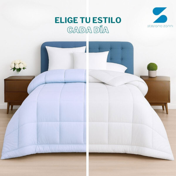 Edredón Acolchado Reversible Suave, Algodón Nube®