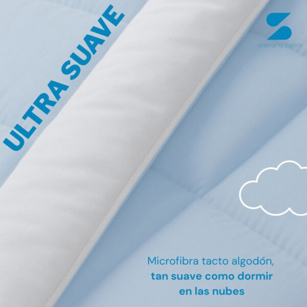Edredón Acolchado Reversible Suave, Algodón Nube®