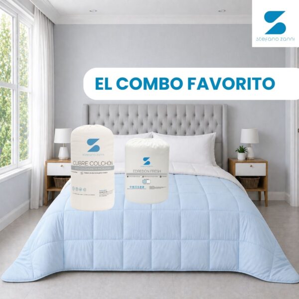 Cubre Colchon Extraconfort + Edredón Multiclima Oferta