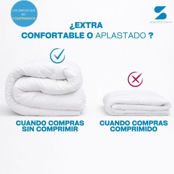 Cubre Colchon Extraconfort + Edredón Multiclima Oferta