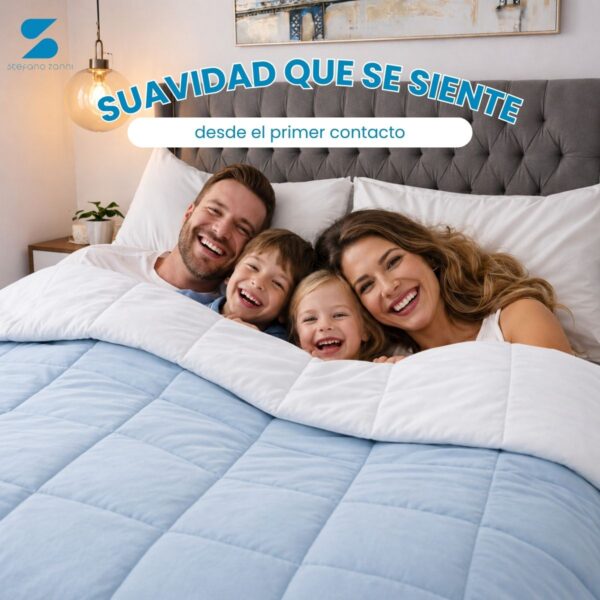 Cubre Colchon Extraconfort + Edredón Multiclima Oferta
